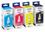 Epson 664 Original Ink Bottle (CMYK Set)